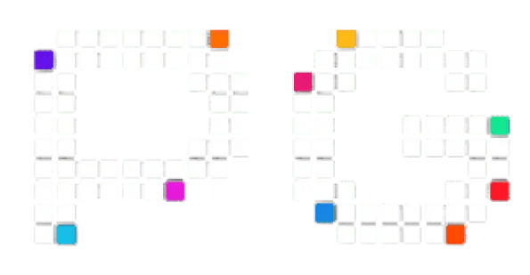 Logo PG Soft, PS Gaming, AG Gaming